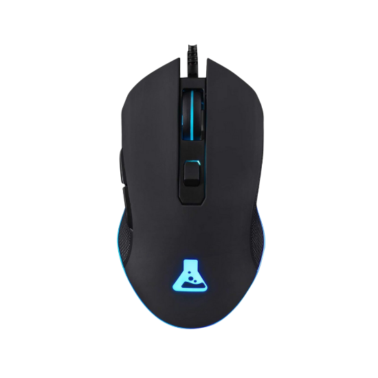 Souris Gaming Filaire The G-Lab Kult Helium - RGB, 6400 DPI, Ambidextre, 6 Boutons - Blanche