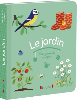 Imagier bilingue : Allons au jardin | Album jeunesse