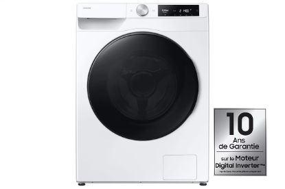 Lave-linge séchant AI ecobubble™ 11/6 kg 1400 tr/min - Samsung WD11DG6B85BEU3 - Blanc