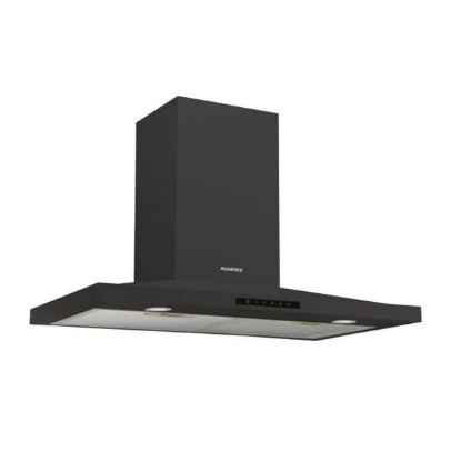 Image de Hotte pyramide Rosières 60 cm noire