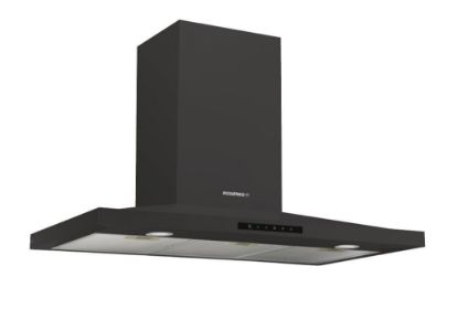 Image de Hotte pyramide Rosières 90 cm noire