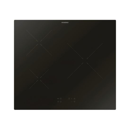 Image de Table de cuisson à induction Rosières 60 cm 3 zones 7200 W noire