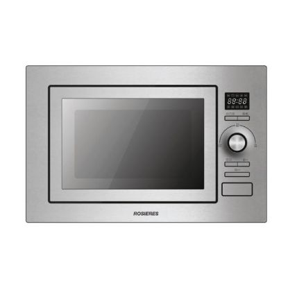 Image de Four micro-ondes gril encastrable Rosières 28 L inox