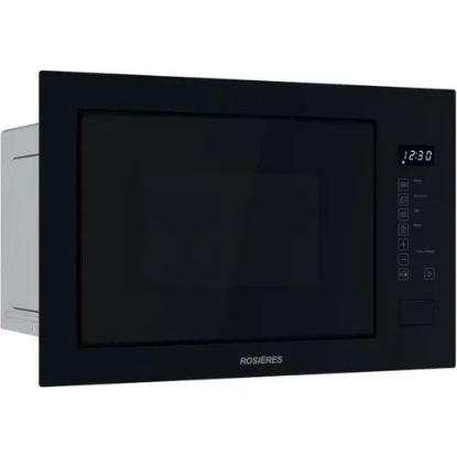 Image de Four micro-ondes gril encastrable Rosières 25 L noir