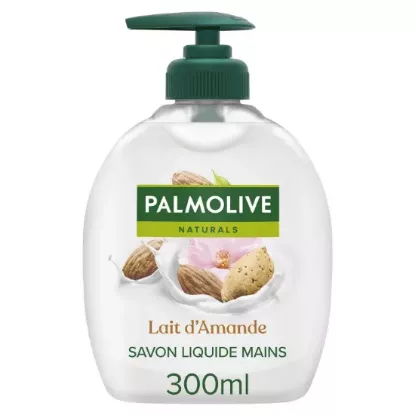 Savon Liquide Mains Nourrissant au Lait d'Amande PALMOLIVE - Pompe 300ml