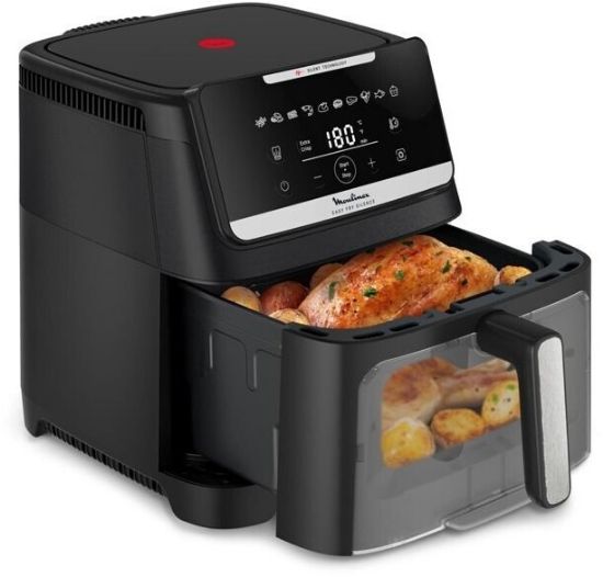 Friteuse sans huile Easy Fry Silence 7 L Vision - Moulinex EZ8468
