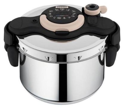 Cocotte-minute Clipsominut' Eco Compact 9 L noire et rose - SEB P4904931