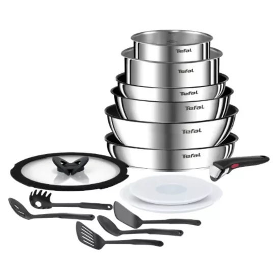Set 15 pièces Ingenio Emotion induction inox - Tefal L897SF