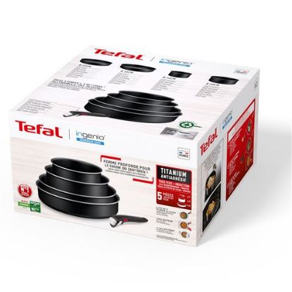 Set 5 pièces Ingenio Generous Cook induction - Tefal L3129