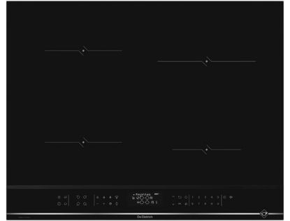 Plaque induction 65 cm 4 foyers Noir inox — De Dietrich DPI4420X