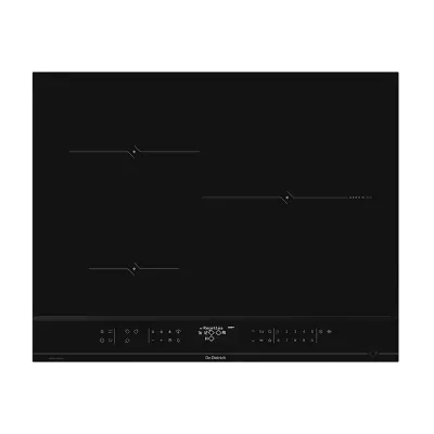 Plaque induction 65 cm 3 foyers horiZone 7400 W Noir — De Dietrich DPI4322BP