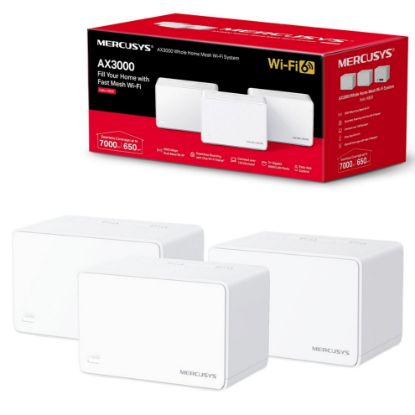 Système Wi-Fi Mesh Mercusys Halo H80X – Wi-Fi 6 AX3000 – Pack de 2