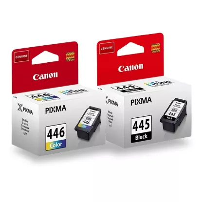 Pack cartouches Canon PG-445 noir + CL-446 couleur – Multipack d'origine