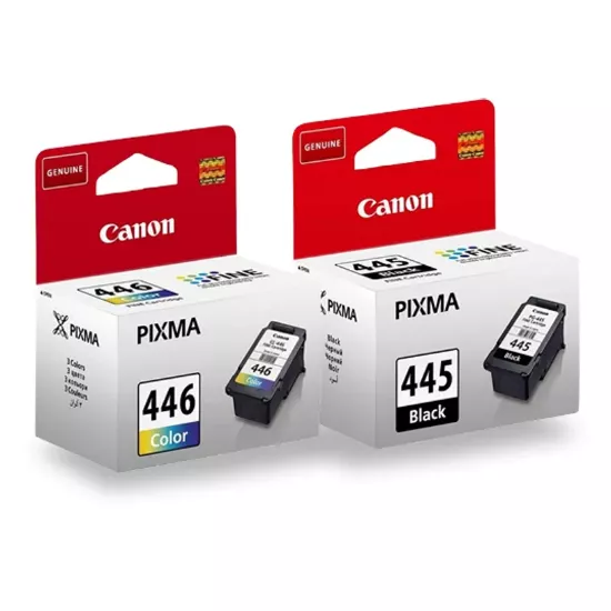 Pack cartouches Canon PG-445 noir + CL-446 couleur – Multipack d'origine