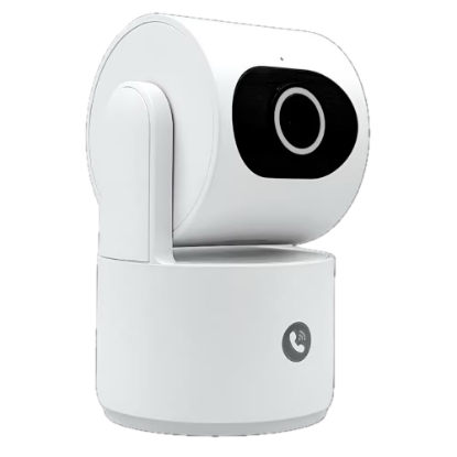Caméra intérieure connectée Konyks Camini Care 2 – Motorisée 360° – Bouton d'appel – Wi-Fi
