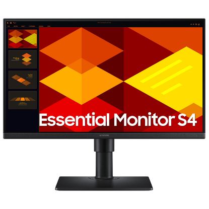 Écran PC Samsung 24" S24D400 – Full HD IPS 100 Hz – 2 × HDMI + DisplayPort – Pied réglable en hauteur