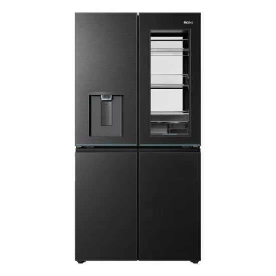 Réfrigérateur multi-portes Haier Horizon HCW99F18DHMB | 700 L, No Frost, Magic Zone, distributeur d'eau - Dark Inox