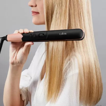 Lisseur boucleur Calor Express Shine SF4620C0 – Liss & Curl, infuseur de brillance