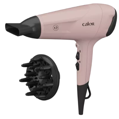 Sèche-cheveux Calor Studio Dry CV5847C0 – 2100 W, Effiwatts, diffuseur