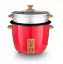 Cuiseur à riz 1,8 L avec panier vapeur – Kitchencook Japan X Wood Red – rouge et bois