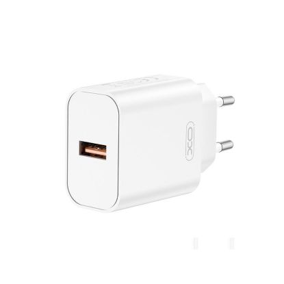 Chargeur secteur rapide USB-A 18 W blanc