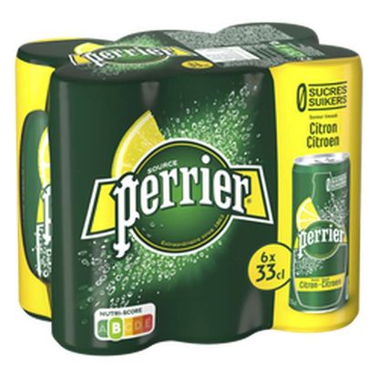 Maison Perrier Citron – 6 canettes de 33 cl