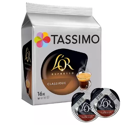 Dosettes Tassimo L'OR Espresso Classique – 16 T-Discs