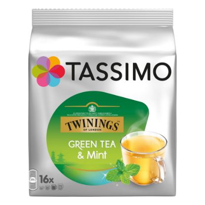 Dosettes Tassimo Twinings thé vert menthe – 16 T-Discs