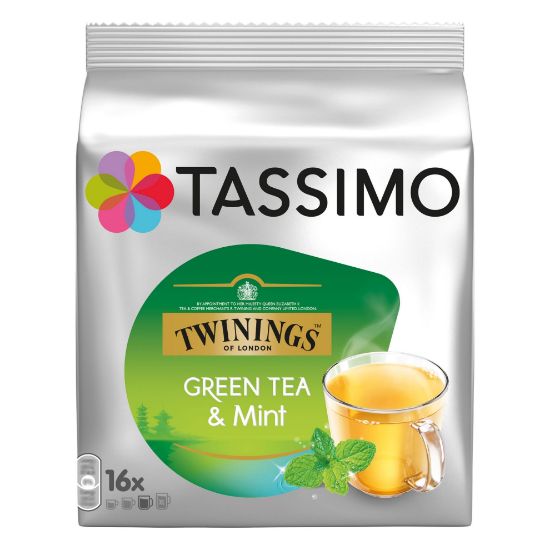 Dosettes Tassimo Twinings thé vert menthe – 16 T-Discs