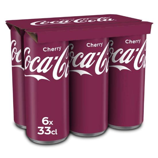Coca-Cola Cherry – pack de 6 canettes de 33 cl