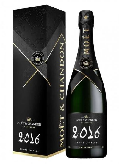 Champagne Moët & Chandon Grand Vintage Extra Brut 2016, coffret, 75cl, 12,5°
