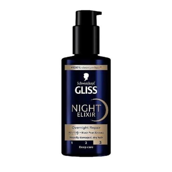 Gliss soin elixir nuit reconstruction 100 ml