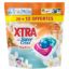 Lessive en capsules Super Croix par X-TRA trio-caps maroc × 40 "format girafe" (28+12 gratuites) - 480 g