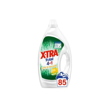 Lessive liquide X-TRA Total Marseille aloe vera 85 lavages 3,825 L