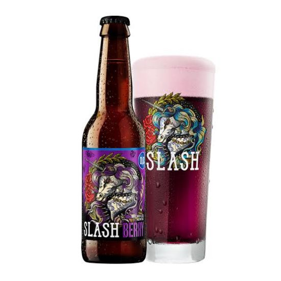Bière sans alcool Slash Berry bouteille – 33 cl