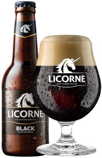 Bière Licorne Black – 50 cl