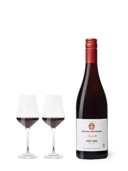 Vin rouge Gérard Bertrand Heritage Pinot – 75 cl
