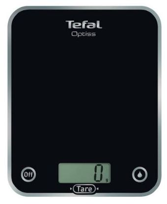 Balance de cuisine électronique Tefal Optiss BC50N – 5 kg, précision 0,5 g, noire