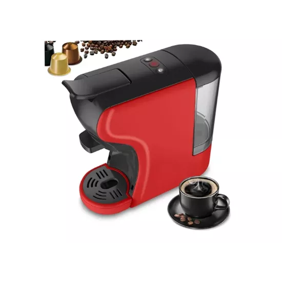 Machine à café multi-capsules 4 en 1 19 bars rouge 7LINE ST504R