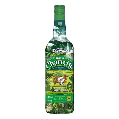 Rhum Charrette traditionnel 49° - 1L - Édition Limitée Grand Étang