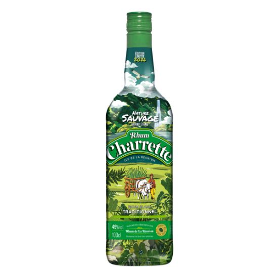 Rhum Charrette traditionnel 49° - 1L - Édition Limitée Grand Étang
