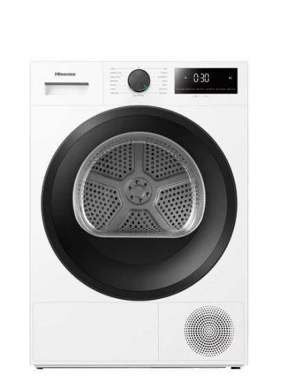 Sèche-linge pompe à chaleur 8 kg - Hisense DH1I800UWDE