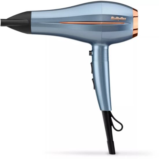Sèche-cheveux Babyliss Denim Luxe 2200 D251PE – moteur DC High Torque, 2200 W, ionique