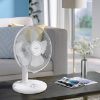 Ventilateur de table Série 1000 35 cm 3 vitesses 35 dB blanc - Philips CX1030/00