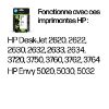 Pack cartouches d'encre HP 304 noire + couleur