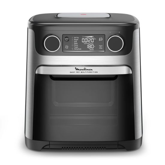 Four air fryer Moulinex Easy Fry Multifonction 9 en 1 AL556D – 15 L, rôtisserie, 1800 W, inox