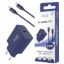 Pack Jaym POP : chargeur USB-C 25 W + câble USB-C 1,5 m, bleu