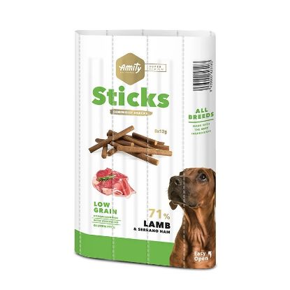 Sticks à mâcher chien Amity Super Premium porc ibérique et jambon Serrano