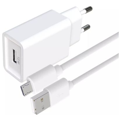 Pack Jaym POP : chargeur secteur USB 2,4 A + câble micro-USB