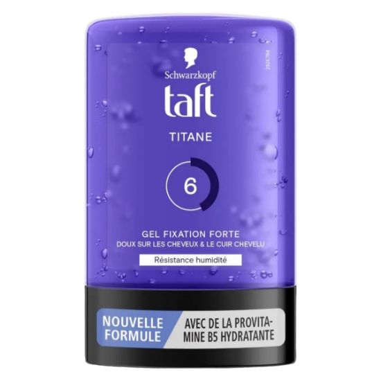Taft power gel tube titane 300 ml